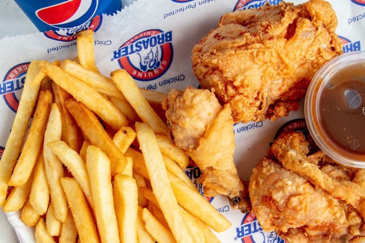 3 Piece Broaster Chicken Combo