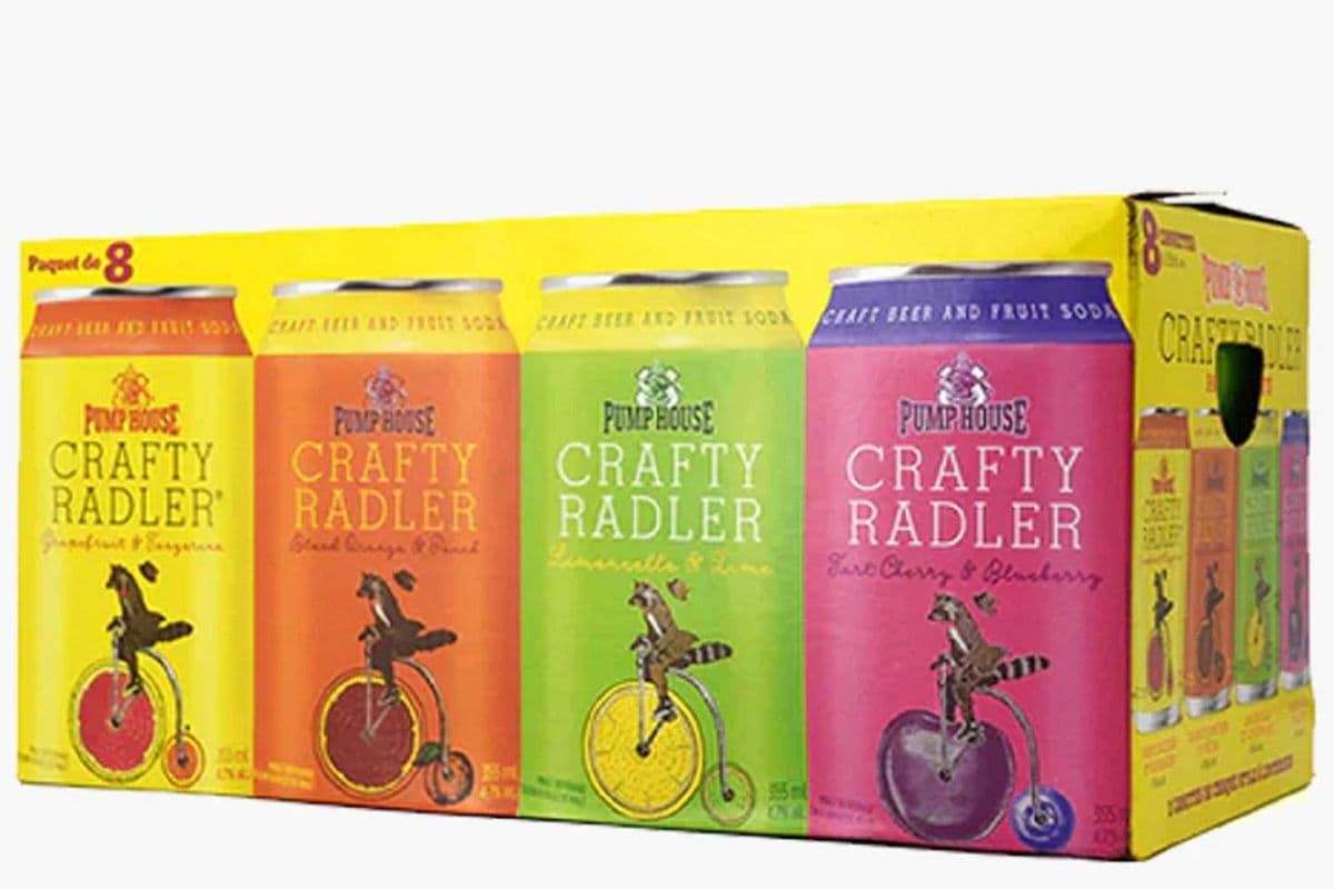 Pump House Crafty Radler Variety Pack (8 Cans) (1 x 8 x 355mL)