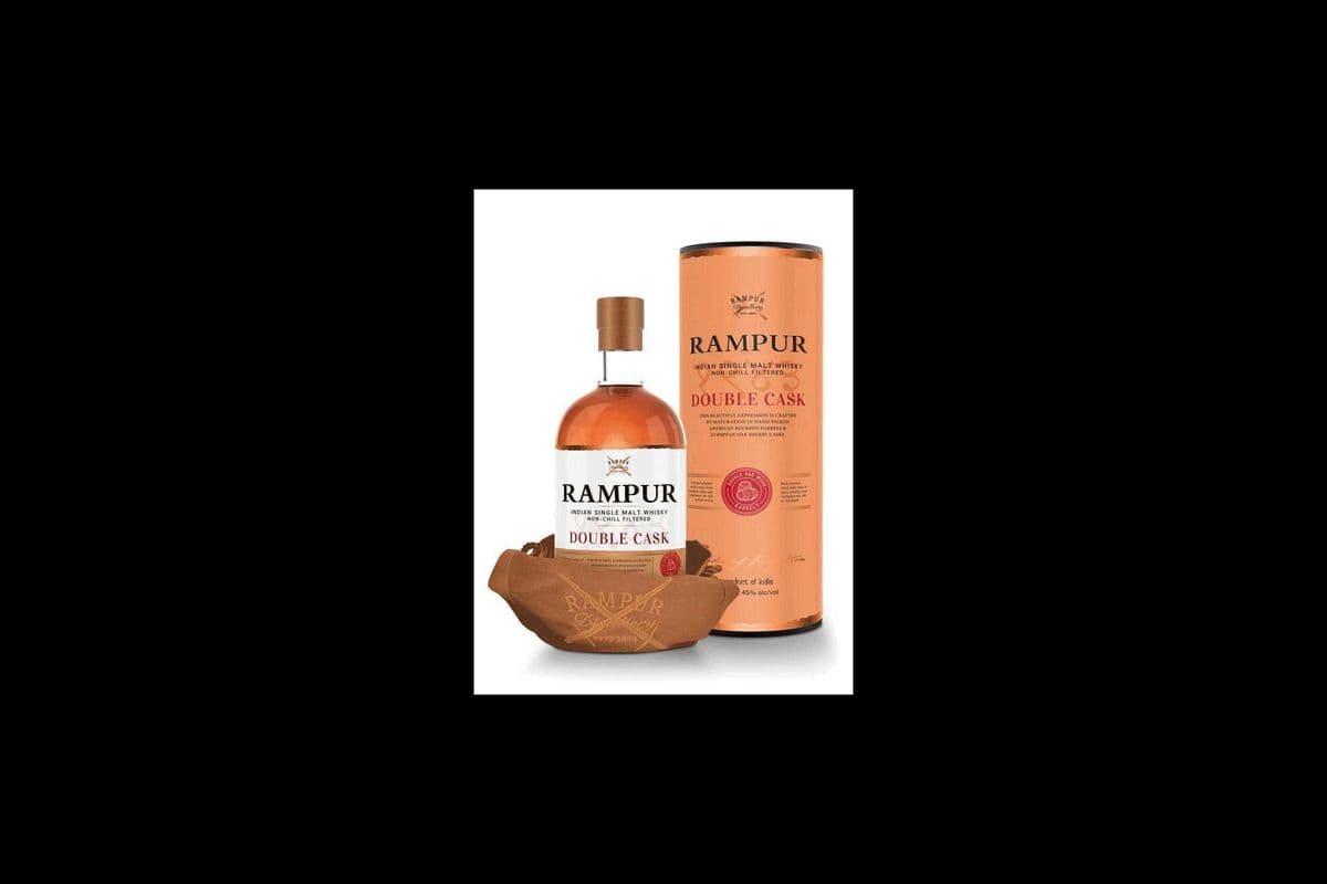 RAMPUR DOUBLE CASK -INDIAN SINGLE MALT (750ML) (1 x 750ML)