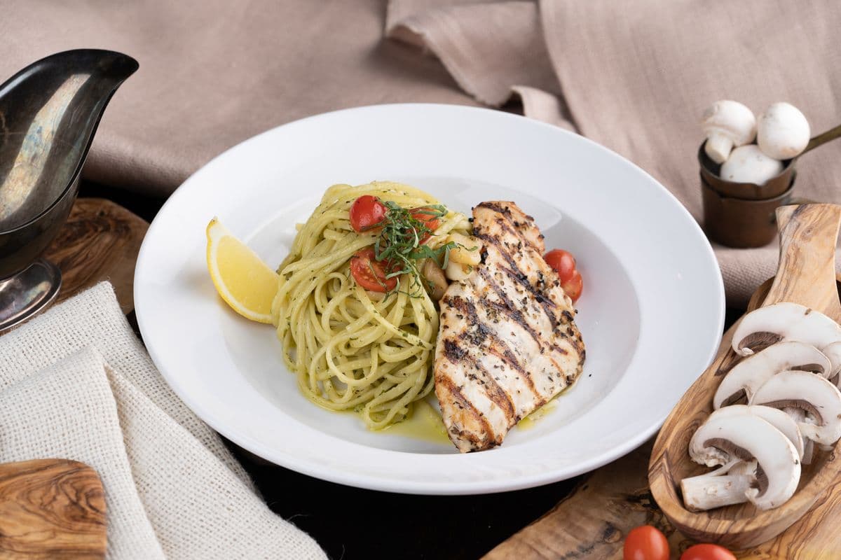 Roasted Garlic Grilled Chicken