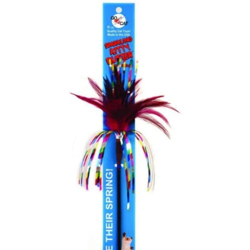 GO CAT Long Sparkling Kitty Duster 36in