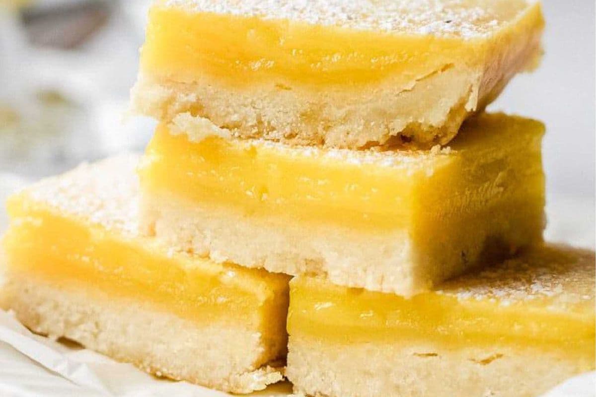 Carré au citron / Lemon Square