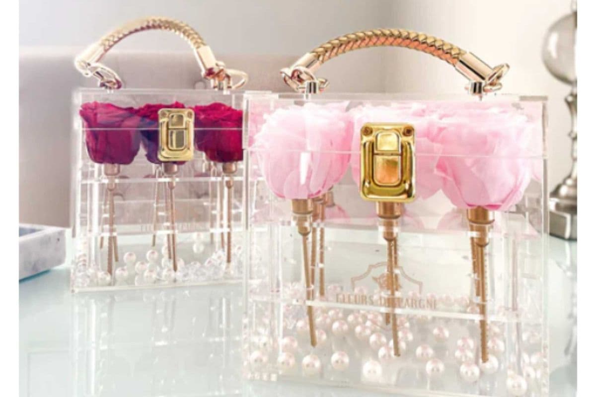 Coco Crystal Lock Box (15x15x15 cm)