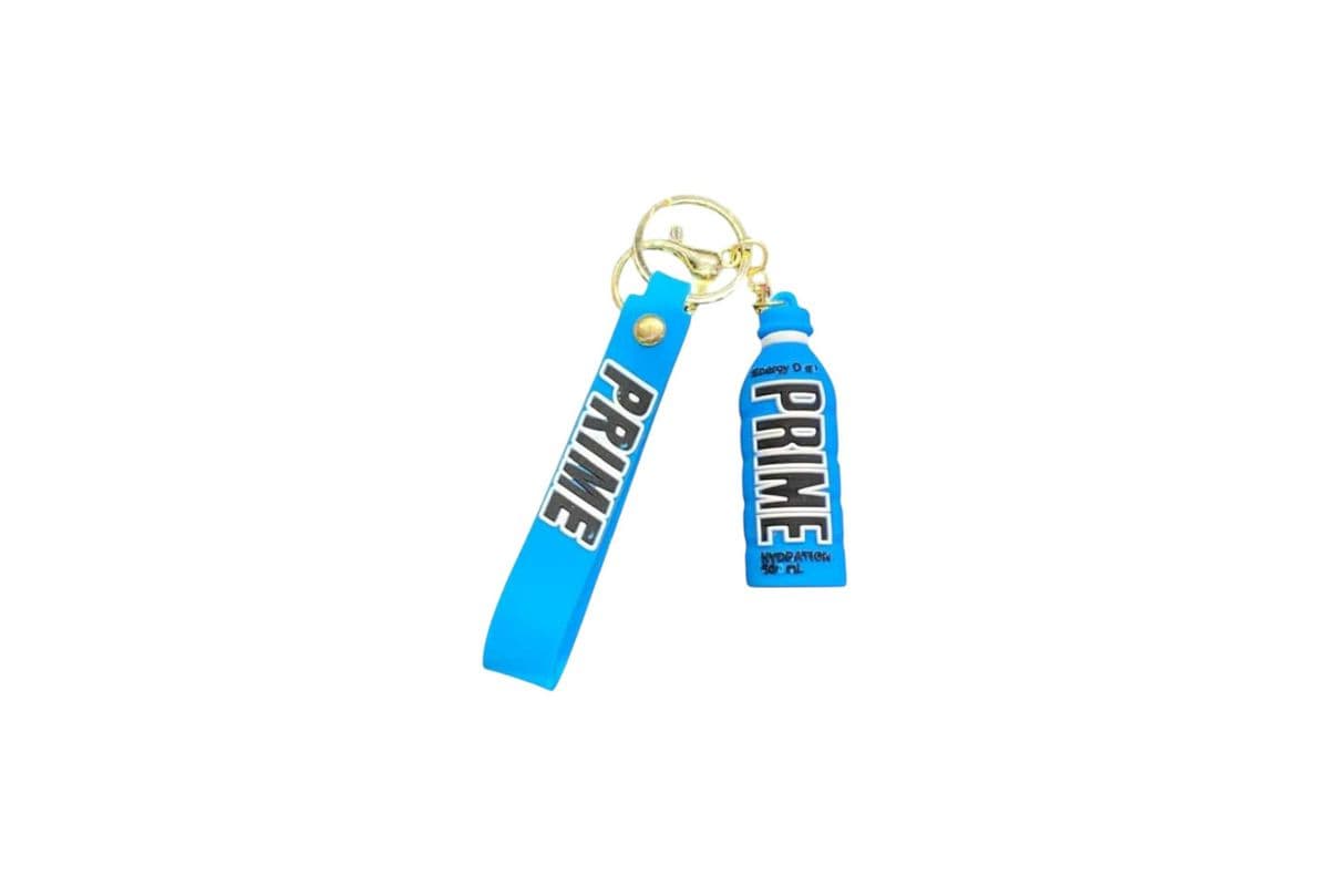 PRIME HYDRATION BLUE KEYCHAIN
