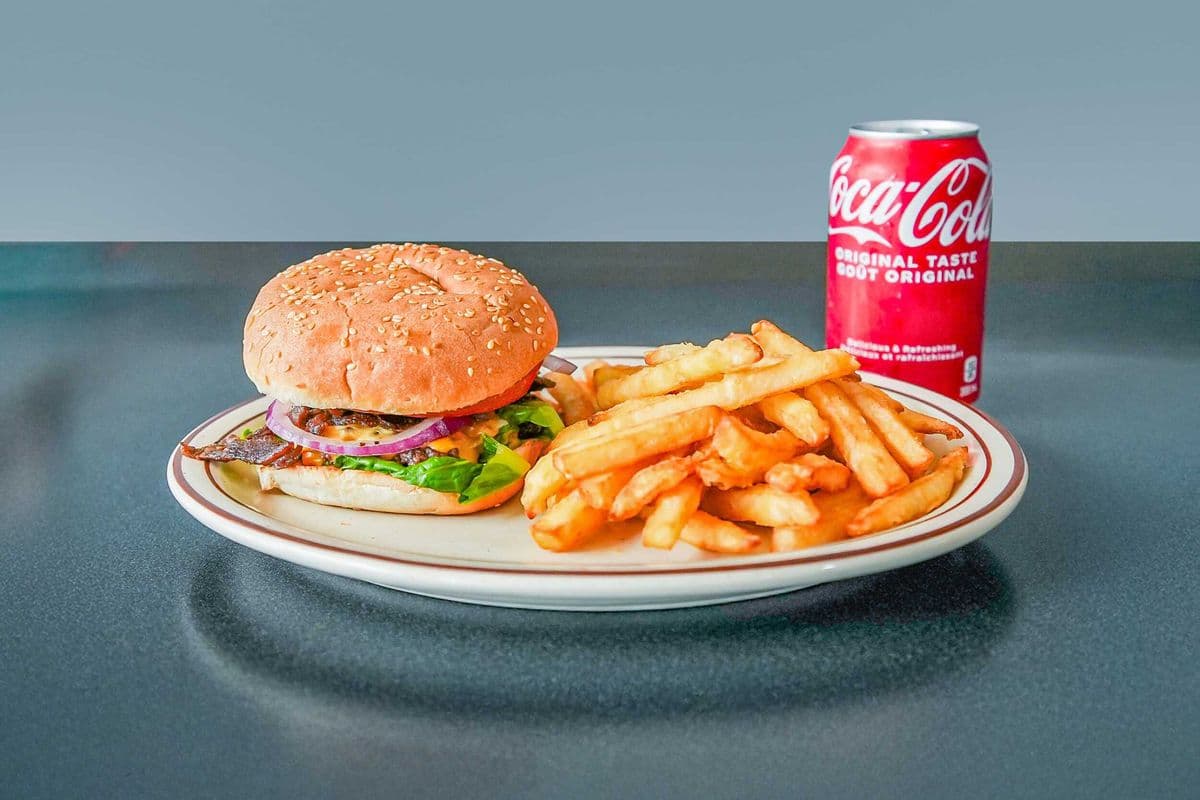 6. Steak Smash Burgur Combo