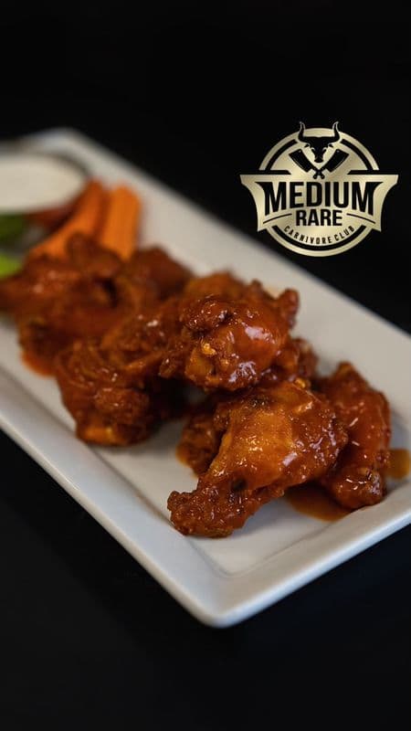 Hot Buffalo Wings (Halal)