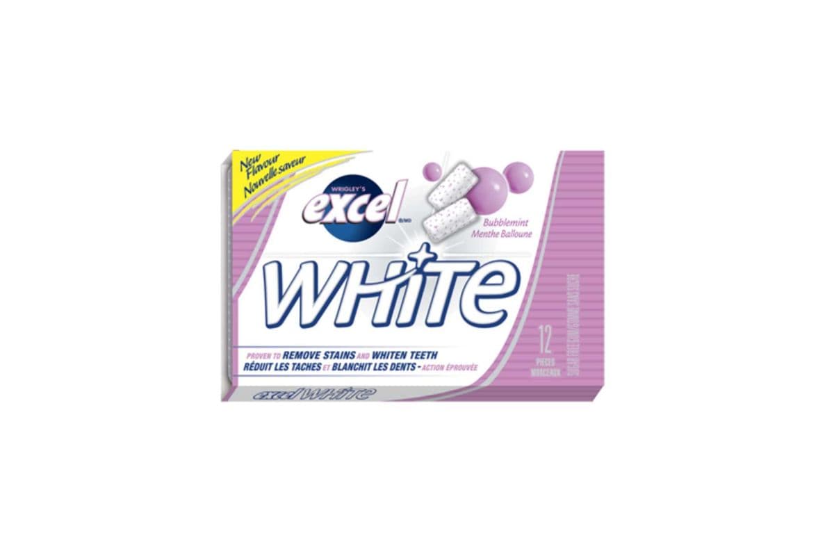Excel White Bubblegum Mint