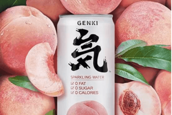 Yuanqi Sparkling Drink Peach Flavor 元氣森林白桃口味