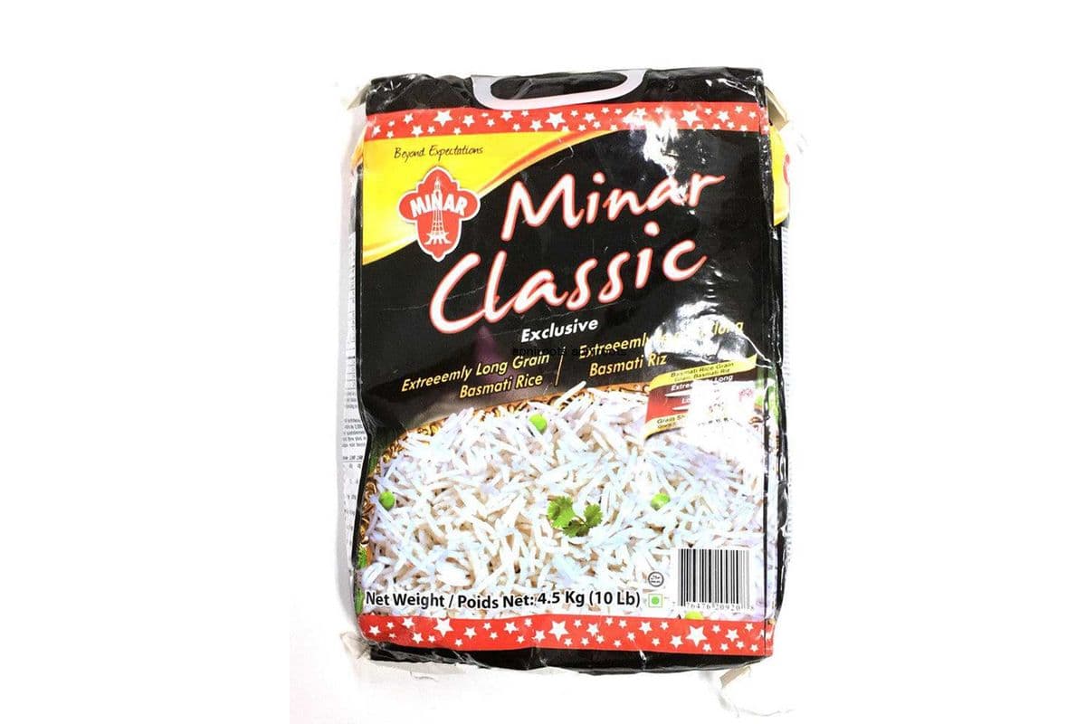 Minar Classic Basmati Rice (4.5 kg)