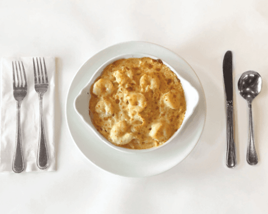 Gratin aux crevettes / Shrimp au Gratin