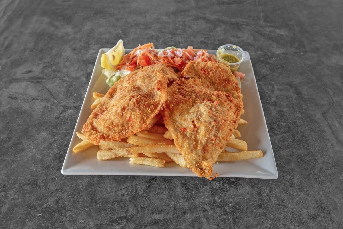 Chicken Cutlets with Salad