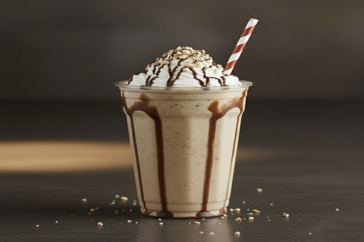 Nutella Banana Milkshake