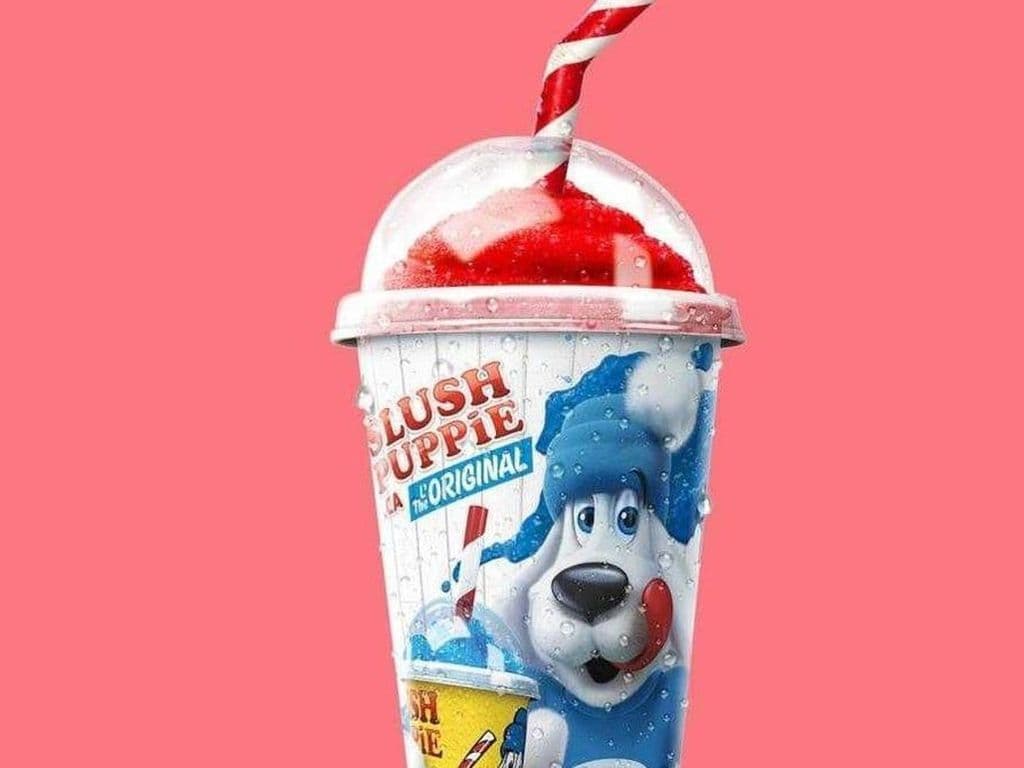 Large Strawberry Slush Puppie