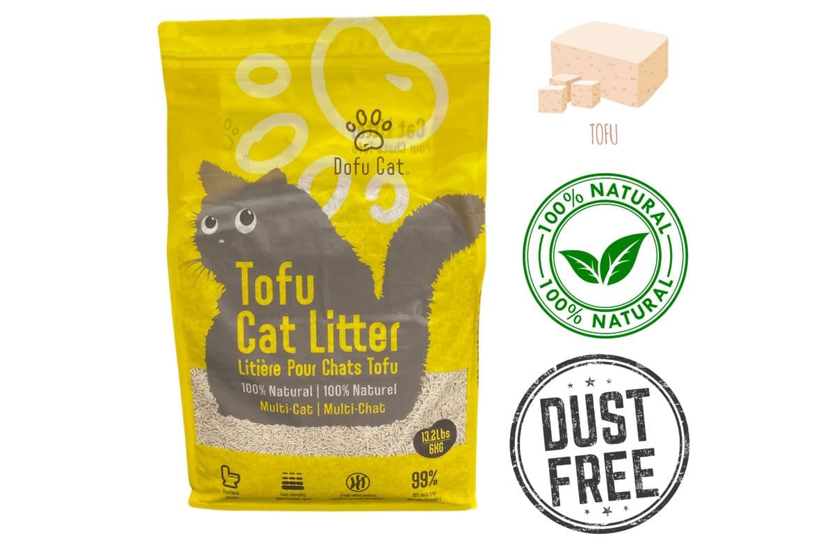 Dofu Cat Natural Tofu Cat Litter (6 Kg) (6 kg)