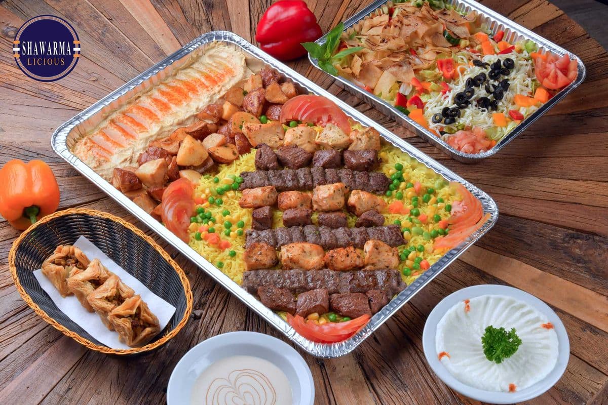 Mix BBQ Platter for 3 people.