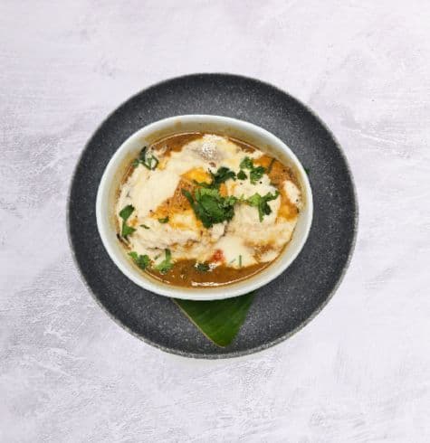 Idli Sambhar - Dipped