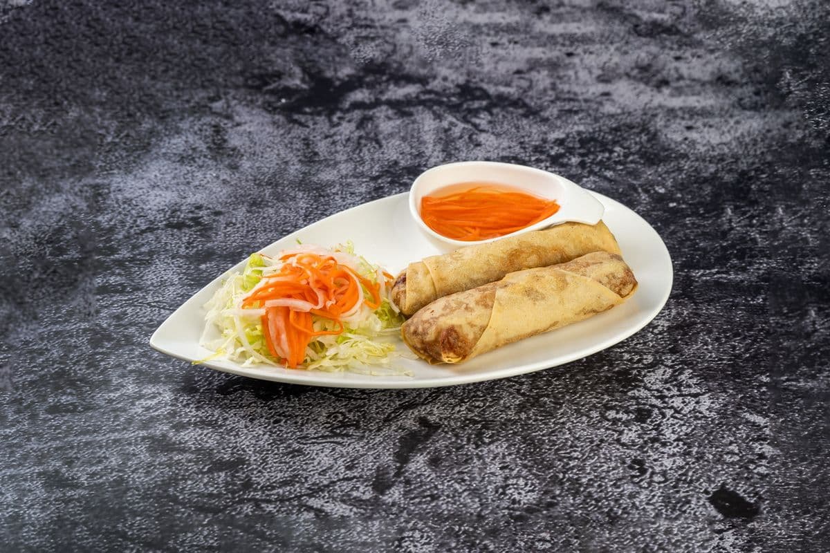 E6. Crispy Pork Spring Roll - Cha Gio