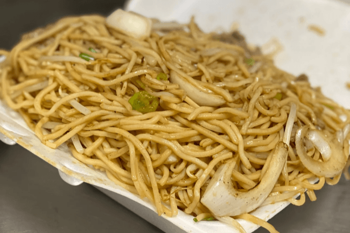 Chicken Lo Mein (thin noodle)