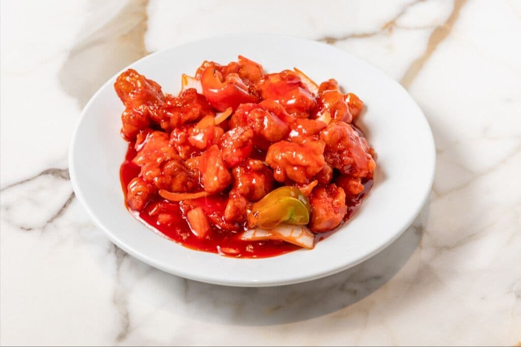 58. Sweet and Sour Pork with Pineapple / 菠萝咕噜猪肉