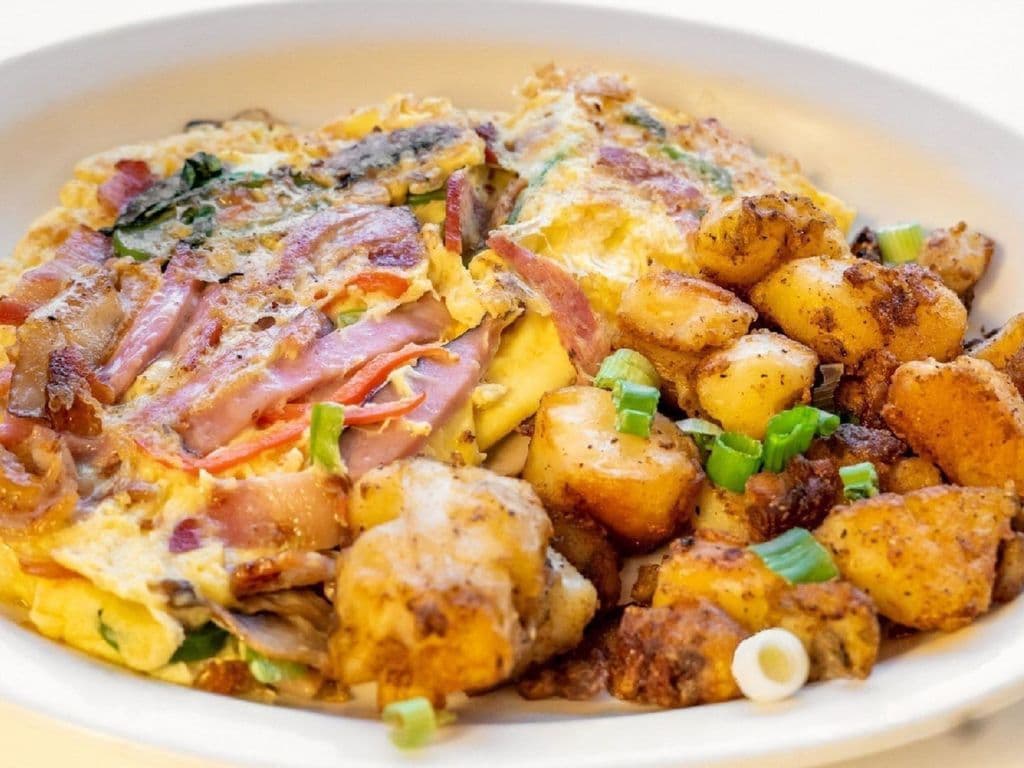 3 Eggs Fluffy Omelette 