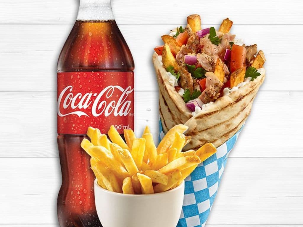 Chicken Gyro Pita Combo 