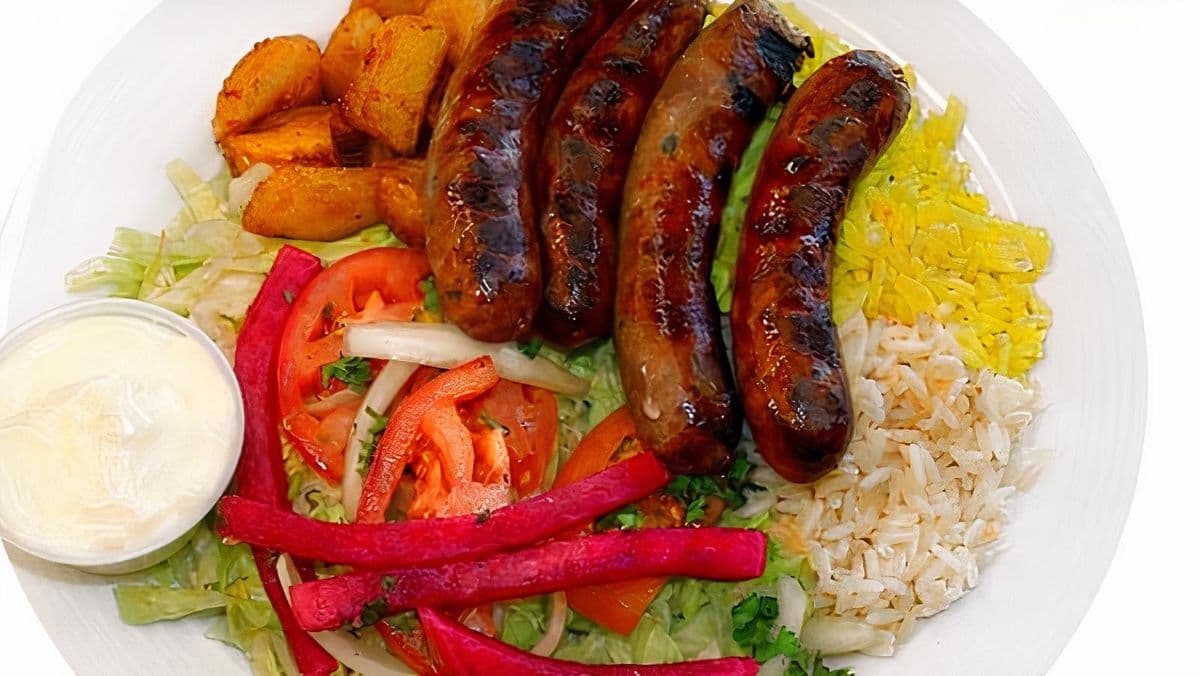Assiette merguez
