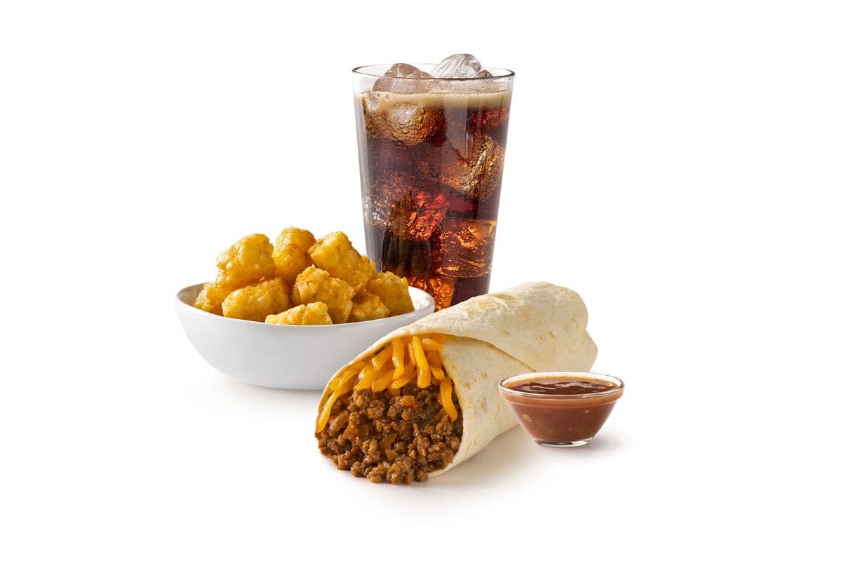 Beef and Cheese Burrito Combo