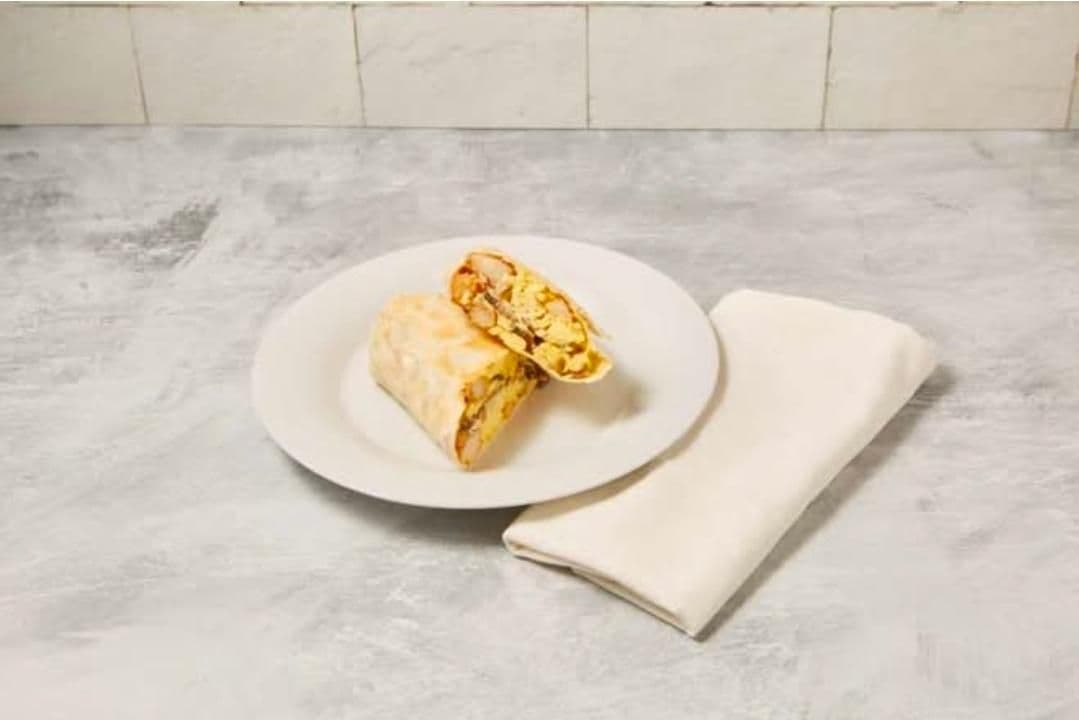 Greek Breakfast Burrito