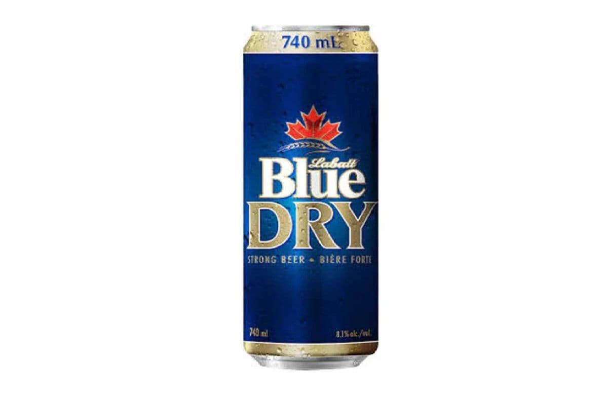Labatt Blue Dry 8.1 (1 x 740 ml Tall Can)