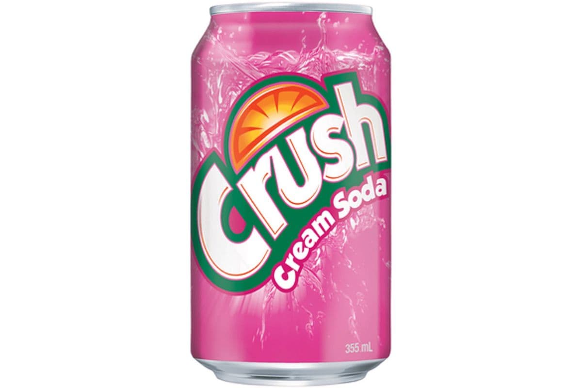 Crush Cream Soda 355ml (355ml) (170 Cal)