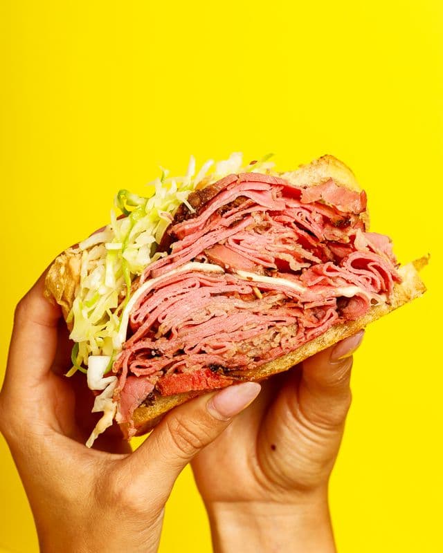 Combo Reuben Sandwich Plate