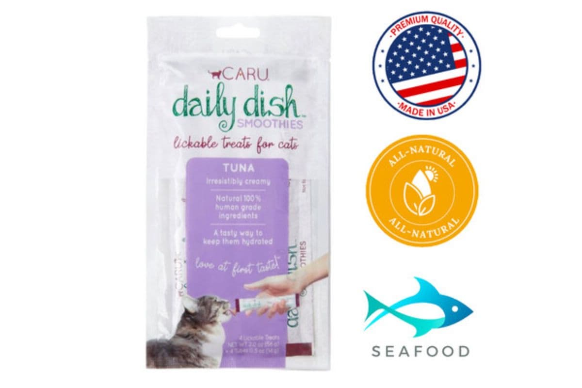 Caru Daily Dish Smoothie Tuna Cat Treat
