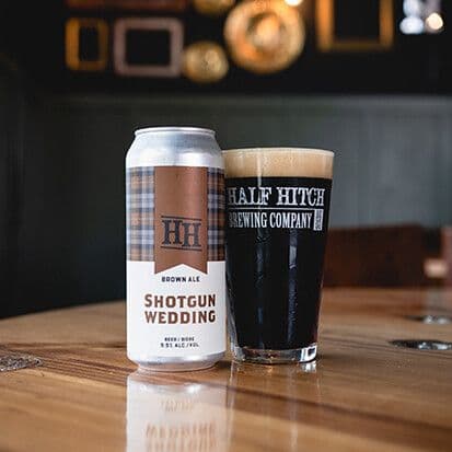 Shotgun Wedding Brown Ale - 1 L Crowler