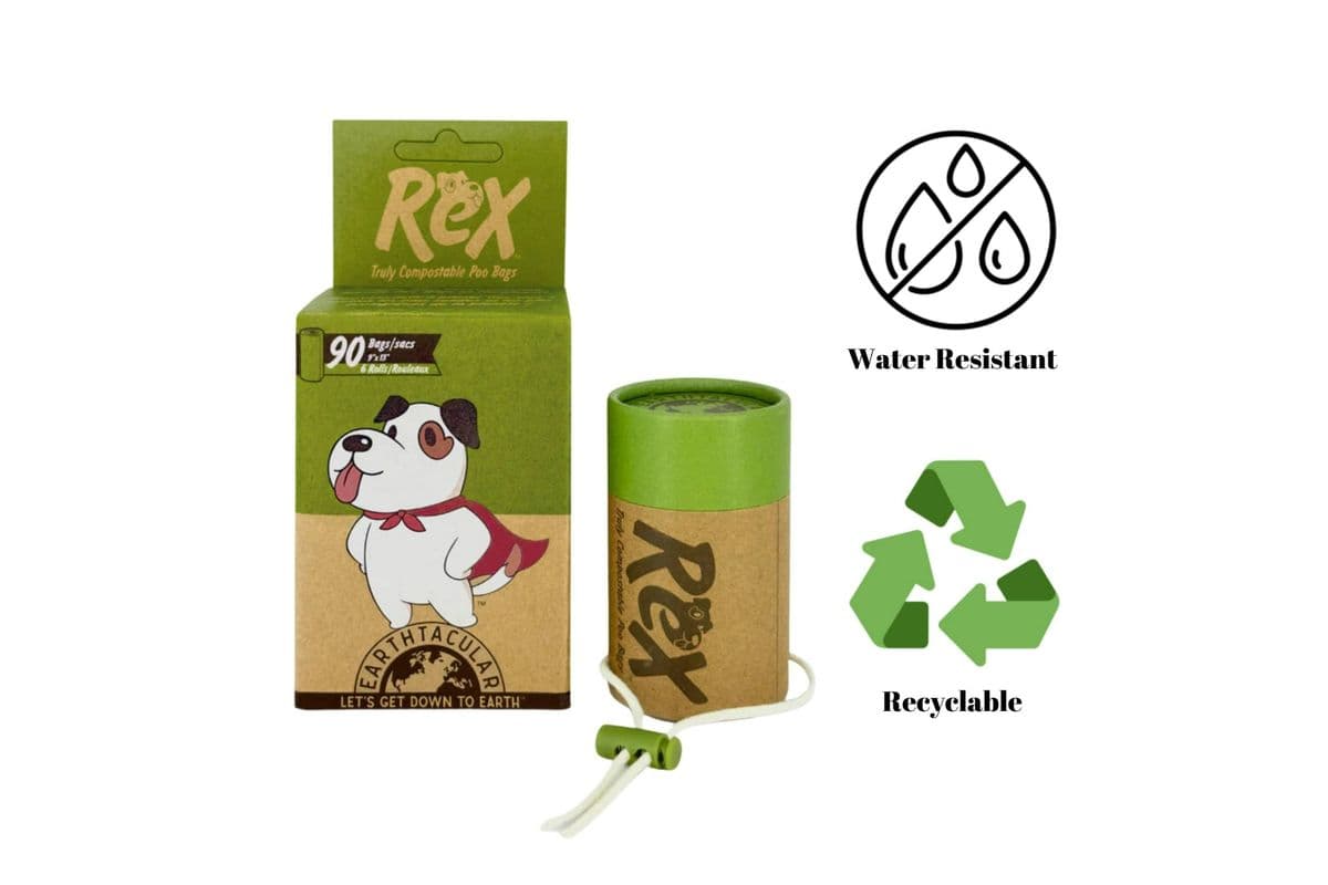 Earthtacular Dog Waste Bags (90 Pack)