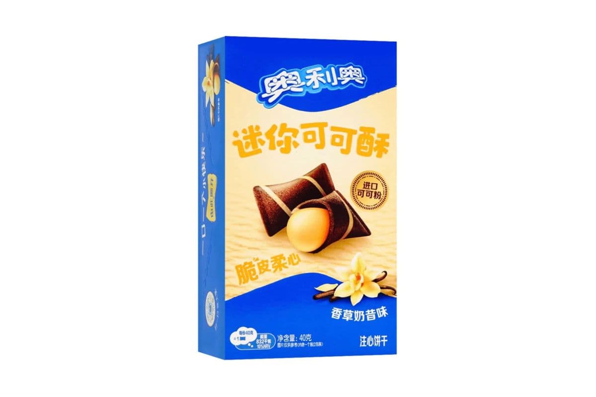 Oreo Wafer Rolls-Vanilla Flavour (China) Small Pack