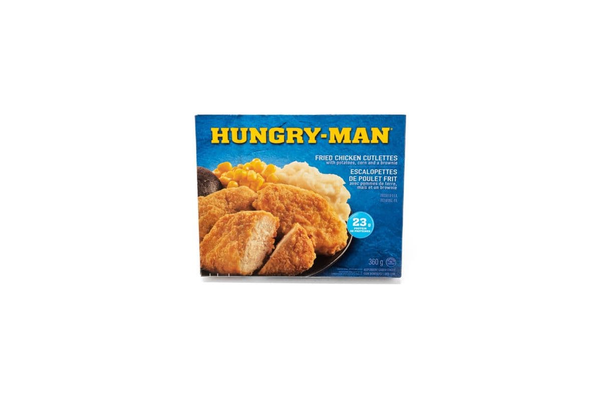 HUNGRY MAN (FRIED CHICKEN CUTLETTES) (360g) (640 Cal)