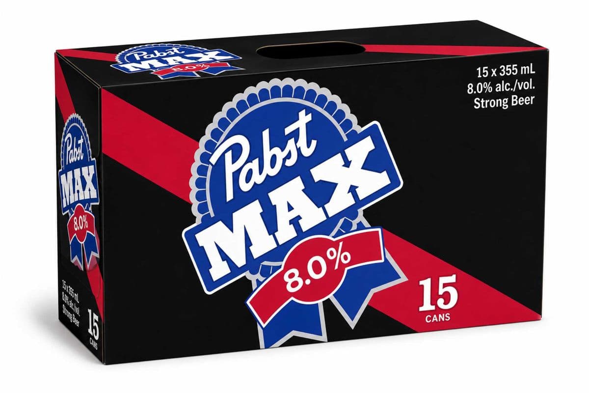 PABST - BLUE RIBBON MAX 15 CAN (1 x 15 CANS)