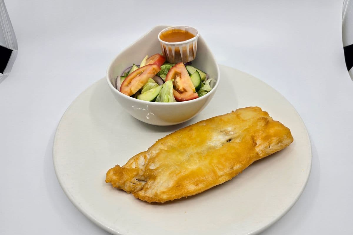 Hake & Garden Salad