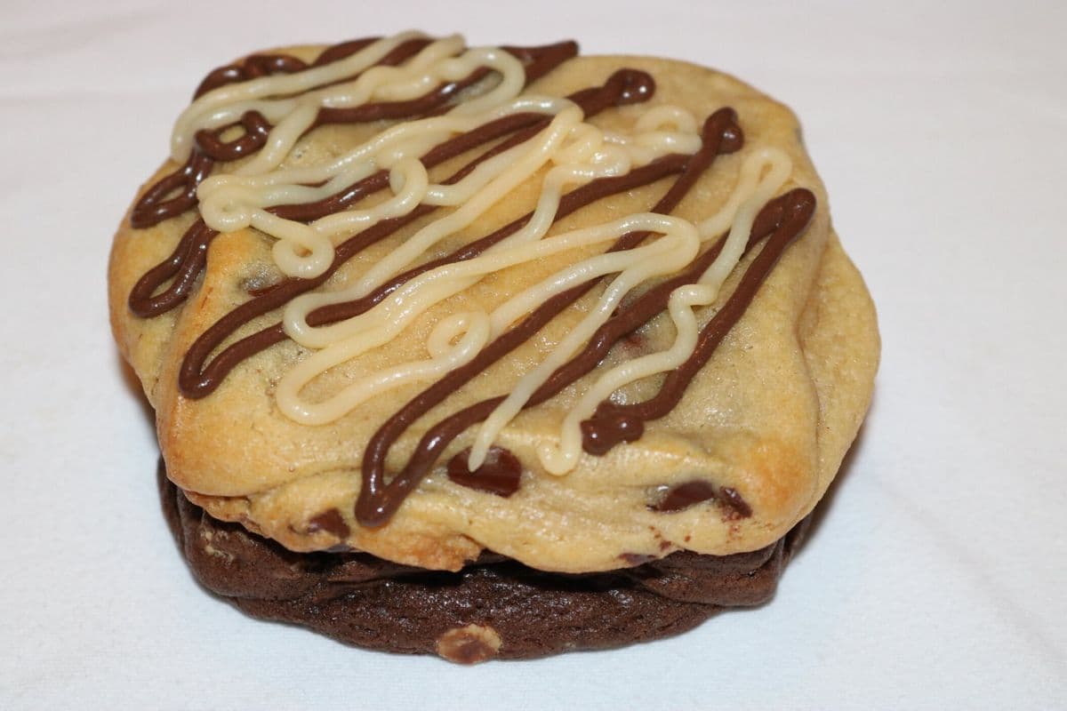 Build your Own Freshly Baked Cookie Dough Two Layer Stack