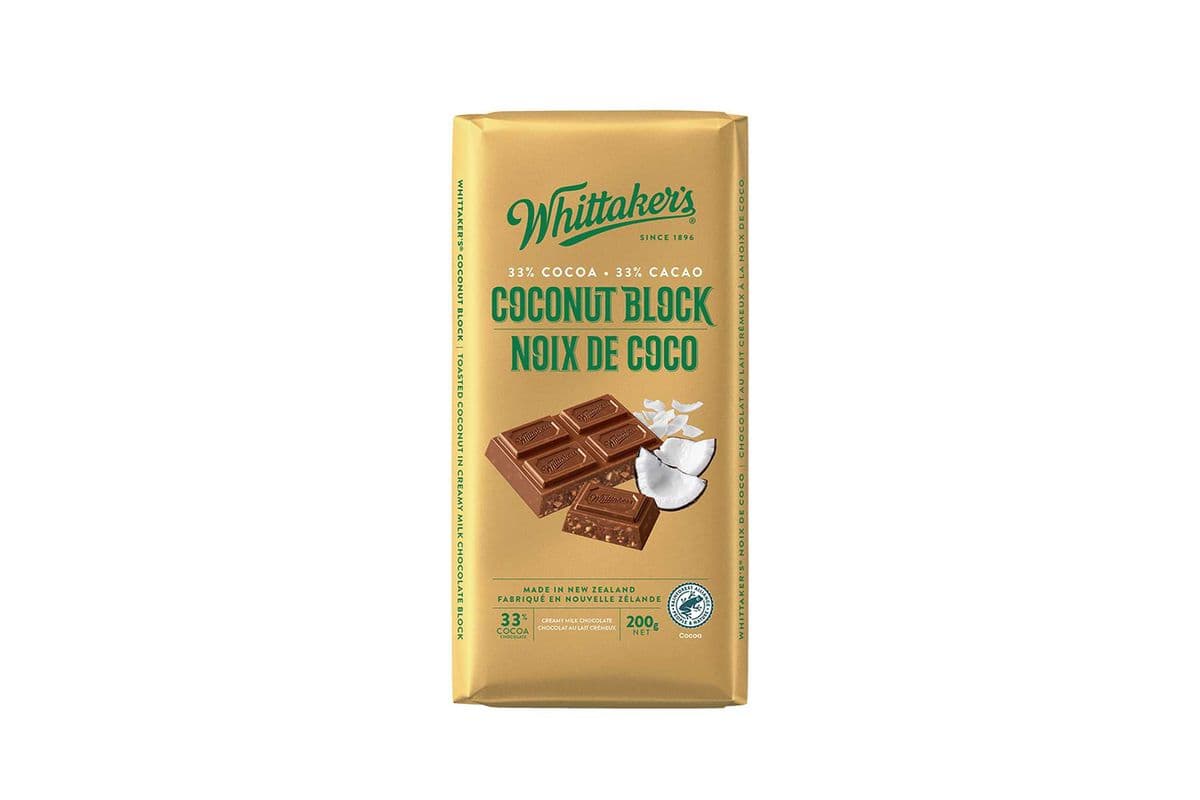 Whittakers - Coconut Chocolate Bar (200G)