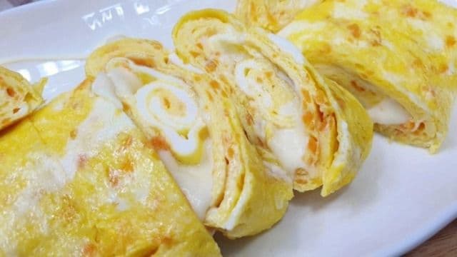APPETIZER- 계란말이 Eggroll (Fresh farm eggs)