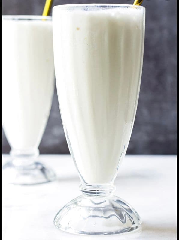 Vanilla milkshake