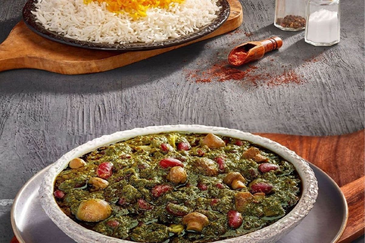 Ghormeh Sabzi Stew (Veggie) / خورشت قرمه سبزی