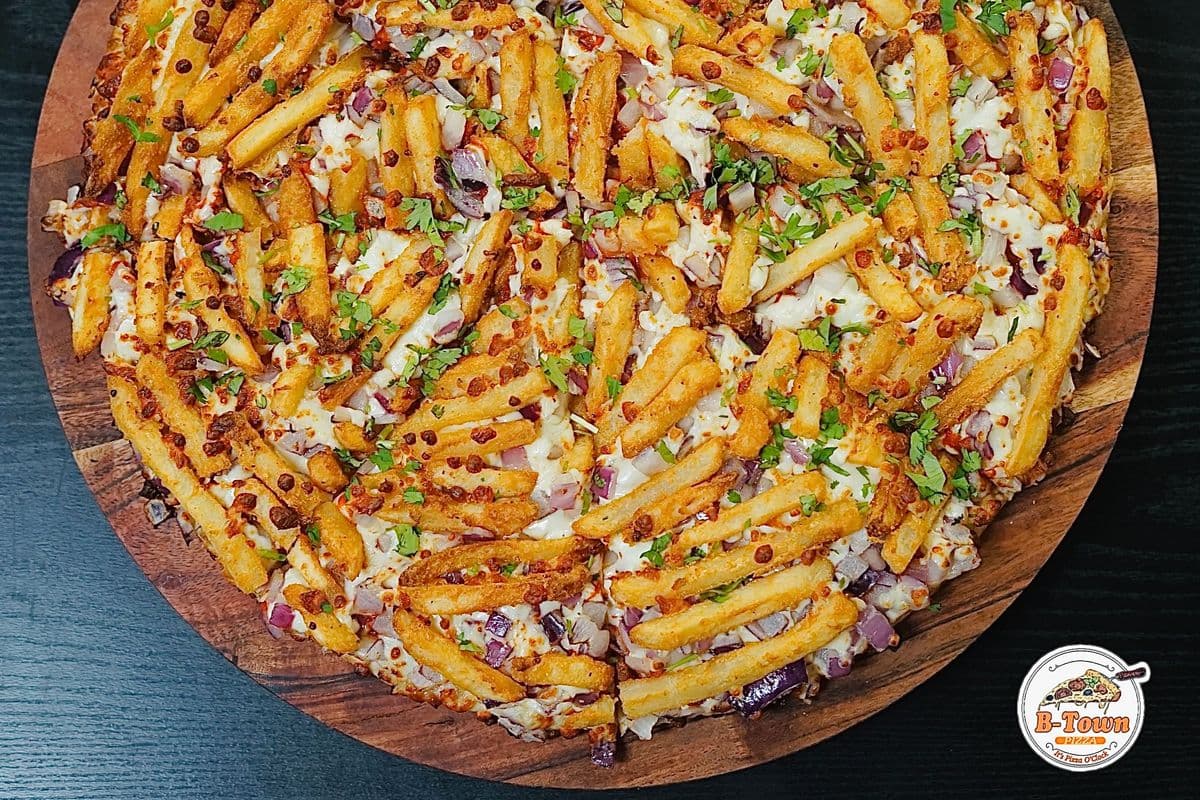 Large Fries Pizza