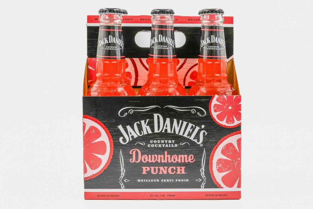 Jack Daniels Downhome Punch (6 Bottles) (1 x 296 ml)