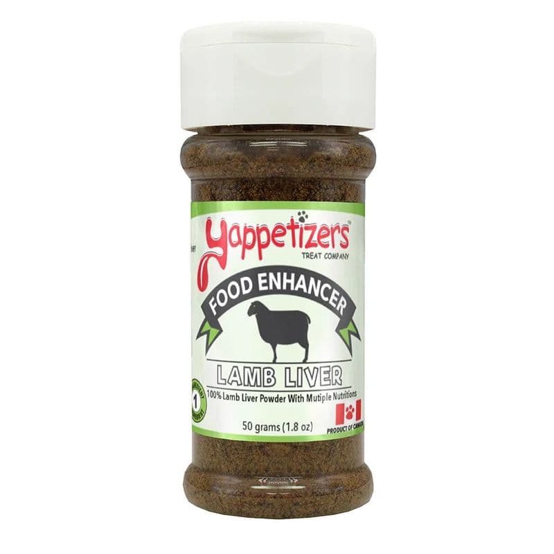 Yappetizers - Lamb Liver Food Enhancer (Topper) - Shaker bottle - 50g