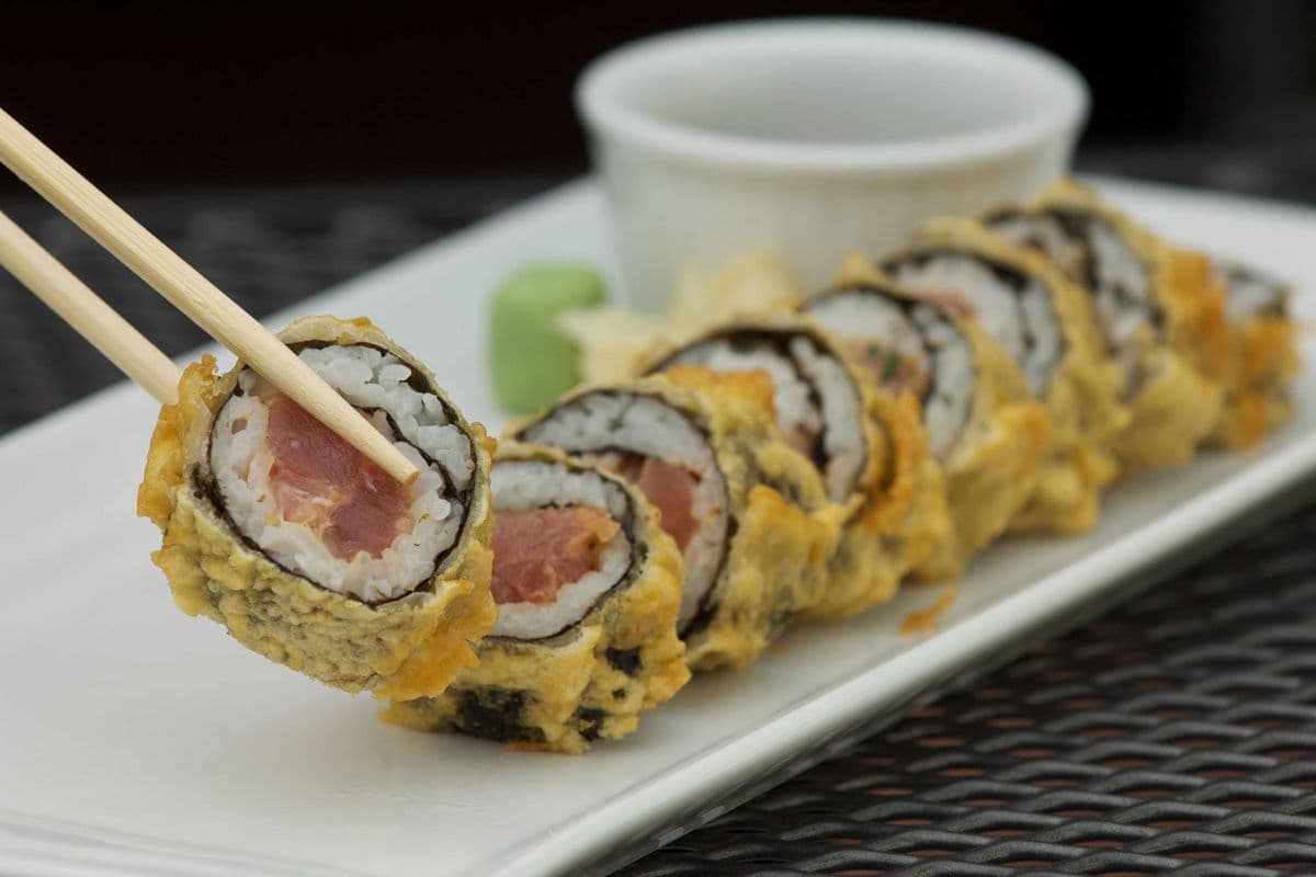 Ahi Tuna Tempura Roll