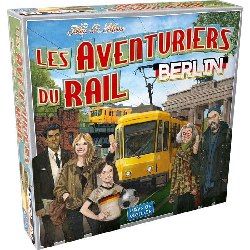 JEUX - LES AVENTURIERS DU RAIL - BERLIN / GAMES - TICKETS TO RIDE - BERLIN