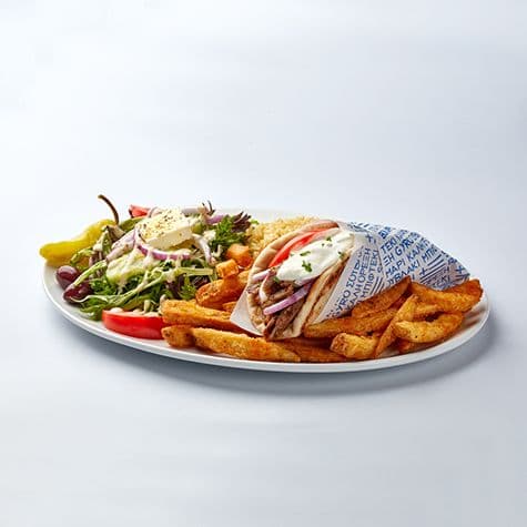 Assiette pita gyro au porc (1)