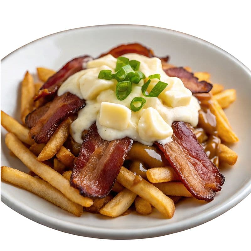 Smoked Bacon Poutine 